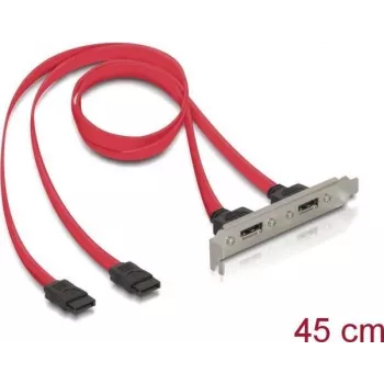 Delock 65116 vidinis 2x SATA į išorinį 2x eSATA laikiklis