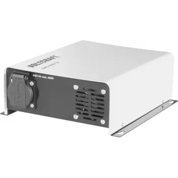 VOLTCRAFT SWD-600/12 grynosios sinusoidės keitiklis 600 W 12 V DC į 230 V AC su nuotolinio valdymo pulteliu