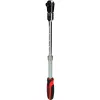 KS Tools 3/8 inch SlimPOWER teleskopinis su pasukama galvute reketas, 72 dantų, greito atleidimo, 280-430 mm 914.3820