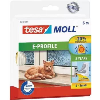 tesamoll 6m durų/langų sandarinimo juosta savaiminio klijavimo ruda (05463-00121-00)