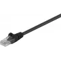 Wentronic Goobay CAT 5e tinklo kabelis, U/UTP, juodas, 5 m - CCA varis-aliuminis (68651)