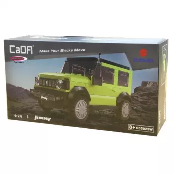 JAMARA CaDA Suzuki Jimny 1:24 konstruktorių rinkinys, žalias, 8+ (402865)