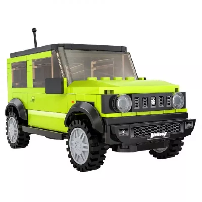 JAMARA CaDA Suzuki Jimny 1:24 žalias konstruktorius iš kaladėlių, 8+ (402865)
