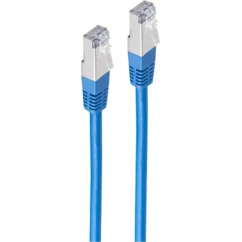 Shiverpeaks BS75211-B Cat5e SF/UTP tinklo pataisos kabelis, 1m, mėlynas