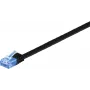 Wentronic RJ45 Cat6a tinklo kabelis 3m U/UTP, auksuoti kontaktai 96334