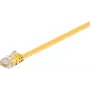 Wentronic RJ45 CAT6 0,5 m tinklo kabelis, U/UTP, geltonas 96396