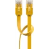 Wentronic RJ45 CAT6 0,5 m tinklo kabelis, U/UTP, geltonas 96396