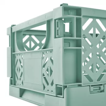 keeeper Mini Folding Box fritzi, dydis L, Nordic Green, 9.6 litro, sulankstoma dekoratyvinė laikymo dėžė, tinkama maistui, 1 vnt. 1023431500000
