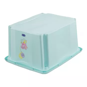keeeper karolina Peppa Pig 24 litrų dėžė su dangčiu, PP, akvamarino spalvos, 1 vnt.