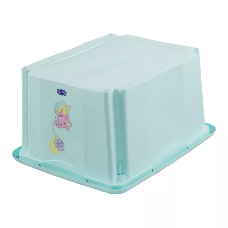 keeeper karolina Peppa Pig 24 litrų dėžė su dangčiu, PP, akvamarino spalvos, 1 vnt.