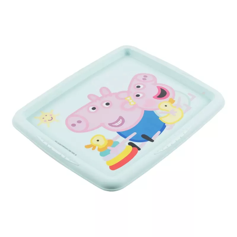 keeeper karolina Peppa Pig 24 litrų dėžė su dangčiu, PP, akvamarino spalvos, 1 vnt.