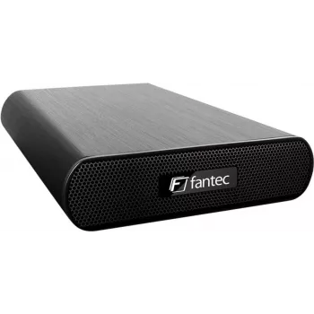 Fantec DB-AluAir U2e 3,5 inch SATA kietojo disko dėklas, USB 2.0 ir eSATA, juodas 1594