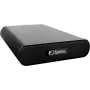 Fantec DB-AluAir U2e 3,5 inch SATA kietojo disko dėklas, USB 2.0 ir eSATA, juodas 1594