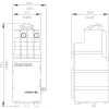 SIEMENS įtampos kritimo atleidiklis 208-230V AC 50/60 Hz, skirta 3VA grandinės pertraukikliams (3VA99080BB25)