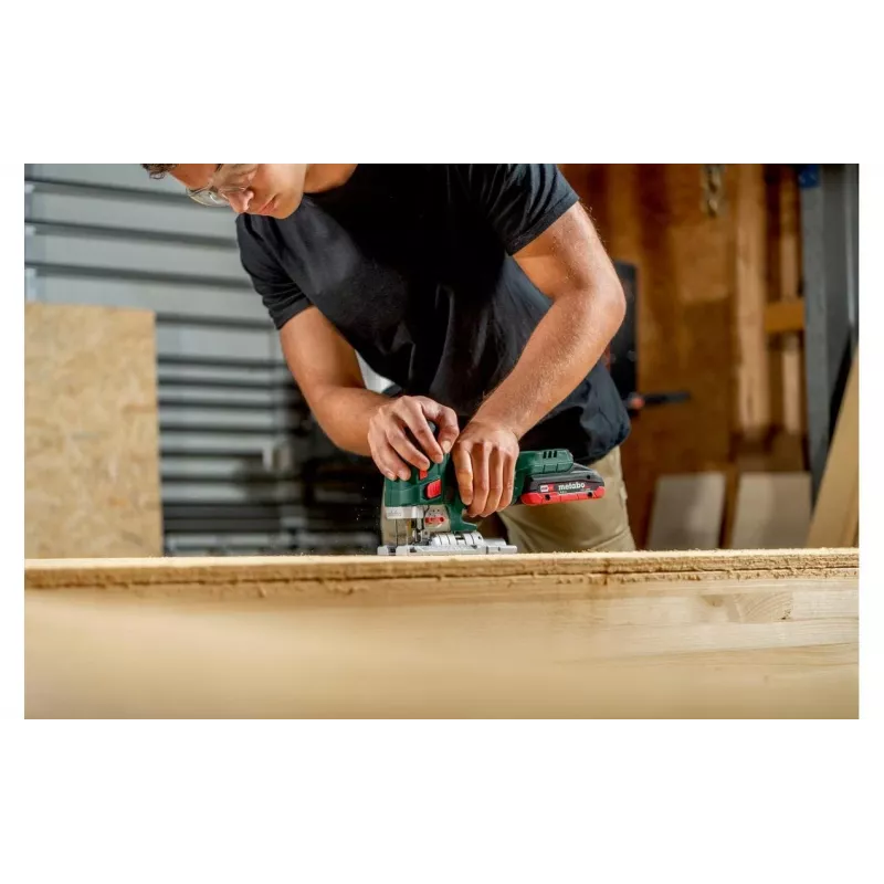 Metabo STA 18 LTX 150 BL akumuliatorinis siaurapjūklis 601502850 (tik įrankis, 18 V)