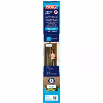 tesa Insect Stop Anthracite vabzdžių tinklelis durims 1,2 x 2,4 m 55197-00101-00