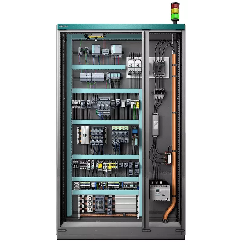 Siemens SIRIUS 3RN2 Termistoriaus variklio apsaugos relė 3RN2011-1BA30, 24 V AC/DC, 1 NO + 1 NC, varžtiniai gnybtai, DIN bėgelis