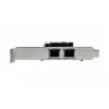 EXSYS EX-6072POE-2 dviejų gigabitinių Ethernet prievadų PCIe tinklo plokštė su PoE, žemo profilio
