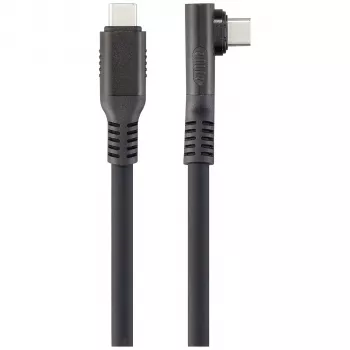 Renkforce USB4 USB-C į USB-C kabelis 1 m juodas 8K UHD su magnetiniu jungtimi RF-6438138