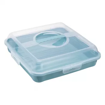 keeeper enrico torto nešimo dėžė ir vakarėlių pagalbininkas, Nordic Blue, nuimama torto lėkštė, ergonomiška rankena 1066468000000