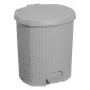 keeeper tjark pedalų šiukšliadėžė 21 L Nordic Grey Rattan Look 1030413000000