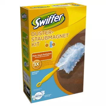 Swiffer Staubmagnet su Febreze kvapu – dulkių šluostė su rankena ir 3 užpildais 5410076542284