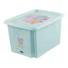 keeeper Karolina Peppa Pig dėžė daiktams, 30 litrų, akvamarino spalvos, su dangčiu, sukraunama 1223862433600