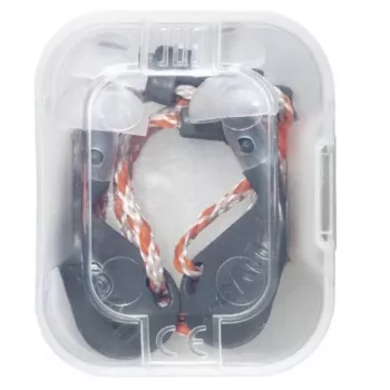 Uvex xact-fit daugkartinio naudojimo ausų kištukai 26 dB SNR, 50 porų, mėlyni 2124017