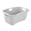keeeper Janne skalbinių kubilas, Nordic-Grey, 38 L, inkstų formos, soft-touch rankenos 1078313000000