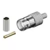 Wentronic Goobay BNC crimp jungtis RG 58/U kabeliui su auksiniu kontaktu 11357
