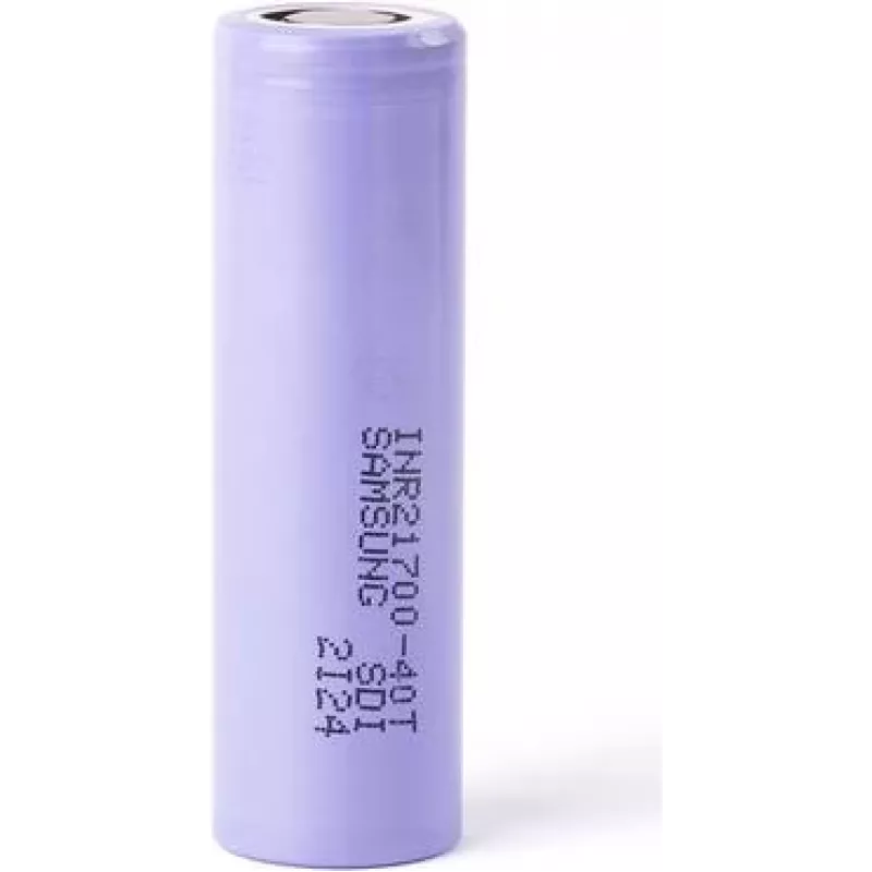 Samsung INR21700-40T 21700 plokščiojo viršaus ličio jonų baterija 3,6V 4000mAh (INR2170040T)