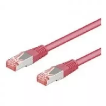 Wentronic Goobay CAT 6 S/FTP tinklo kabelis, magenta, 30 m, LSZH, varis 93440