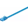 Wentronic RJ45 CAT6a tinklo kabelis 5m, U/UTP, auksuoti kontaktai, 10 Gbit/s 96339