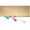 Wentronic RJ45 CAT6a tinklo kabelis 5m, U/UTP, auksuoti kontaktai, 10 Gbit/s 96339