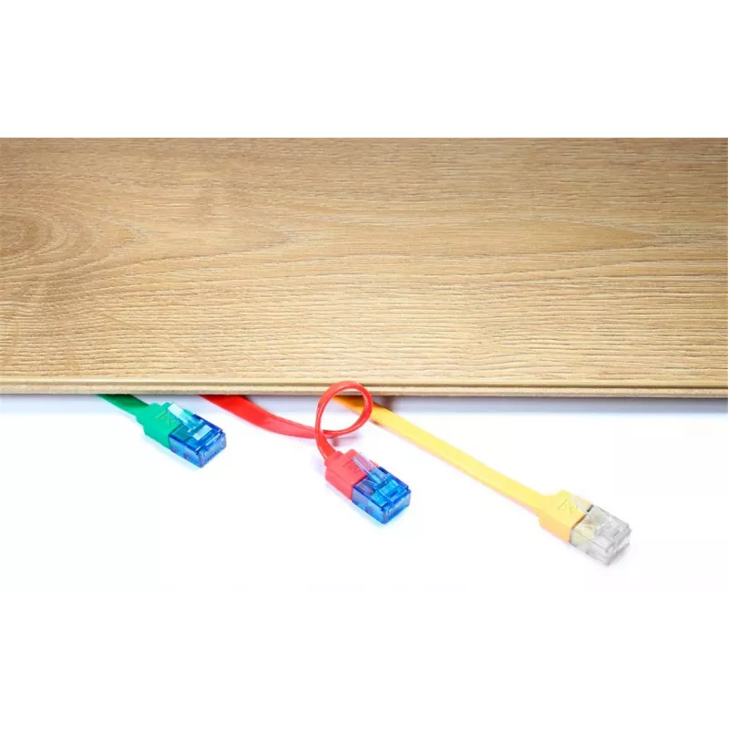 Wentronic RJ45 CAT6a tinklo kabelis 5m, U/UTP, auksuoti kontaktai, 10 Gbit/s 96339