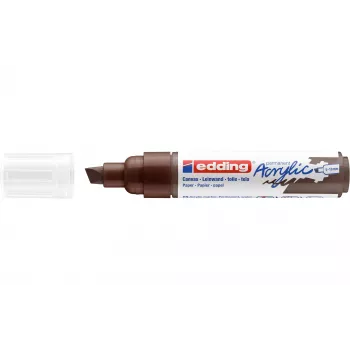 Edding 5000 akrilinis markeris Broad - rudas - chisel - itin storas - 5-10 mm 4-5000907