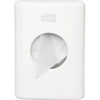 Tork 566000 šiukšlių maišų laikiklis, skirtas patalpoms, baltas, 50L