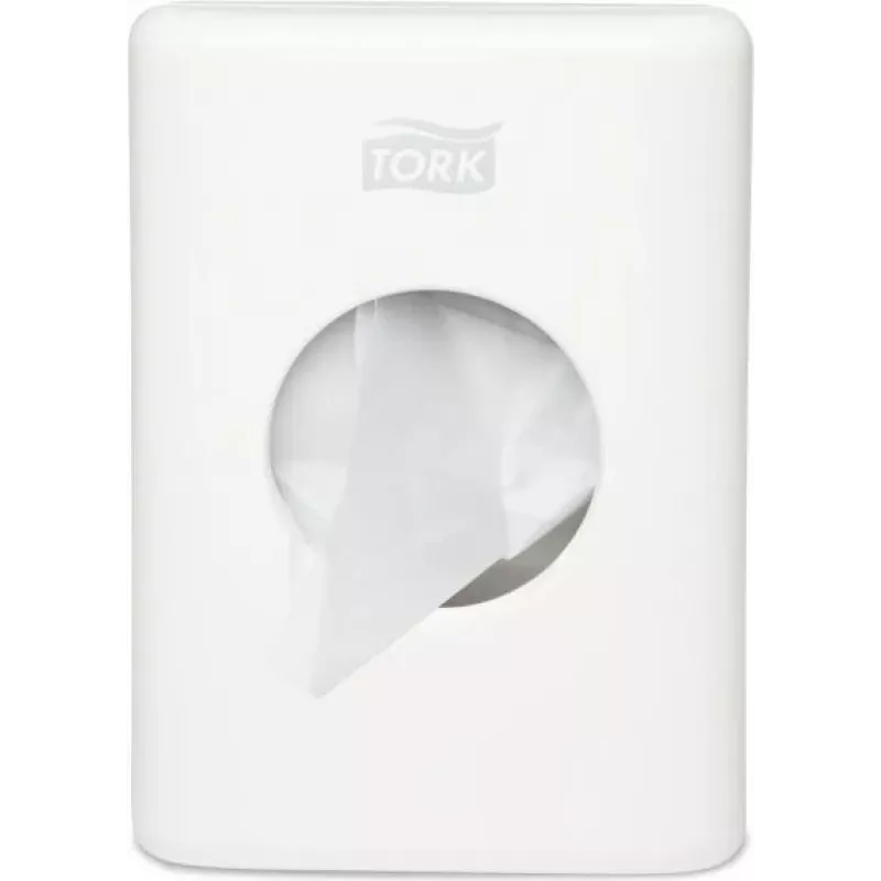 Tork 566000 šiukšlių maišų laikiklis, vidaus, baltas