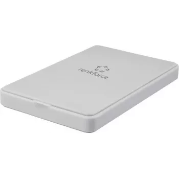 Renkforce RF-4505644 2,5 inch SATA HDD/SSD išorinis korpusas, USB 3.0, baltas