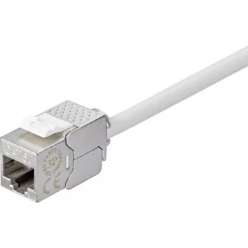 Renkforce RF-4531196 RJ45 sujungėjas Cat.6a ekranuotas, sidabrinis
