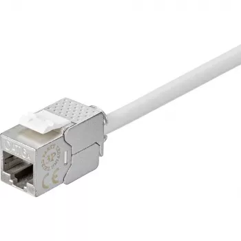 Renkforce RF-4531196 RJ45 sujungėjas Cat.6a ekranuotas, sidabrinis