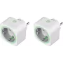VOLTCRAFT SEM6500 WiFi energijos sąnaudų matuoklis su belaidžiu lizdu, TRMS, duomenų registratoriumi, valdymu per programėlę