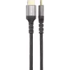 SpeaKa Professional HDMI sujungimo kabelis 0,50 m, pilkos spalvos metalinis korpusas, 4K UHD SP-13125596