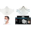3M Aura 9320+ FFP2 respiratorius be iškvėpimo vožtuvo, 3 dalių plokščias sulankstymas, baltas, 1 vnt.