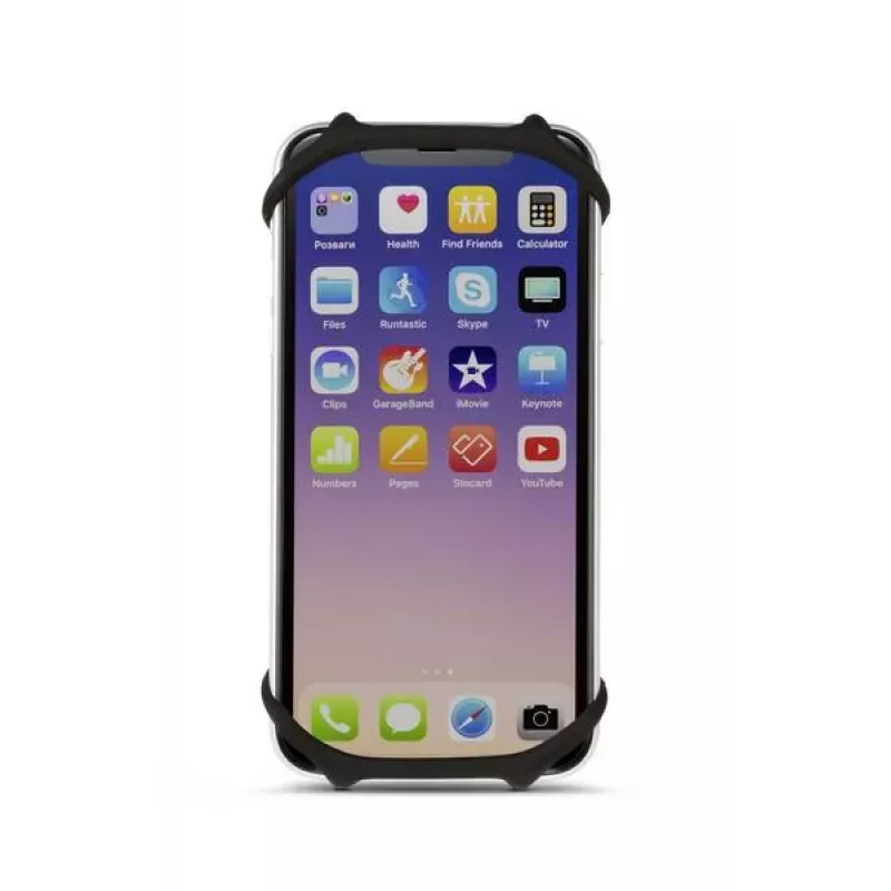 Renkforce RF-4413448 universalus išmaniojo telefono laikiklis su siurbtuku, juodas