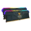 GeIL Gemini TUF RGB 32GB DDR5 6000MHz DDR5 atminties rinkinys (2 x 16GB) – pilkos spalvos