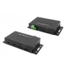EXSYS EX-1240HMVS pramoninis 4 prievadų USB 3.2 Gen 2 šakotuvas, montuojamas ant DIN bėgelio, metalinis
