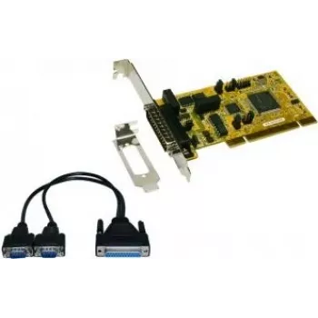 EXSYS EX-42372IS 2 prievadų PCI RS-422/485 serijinė plokštė su apsauga nuo viršįtampių, Low Profile