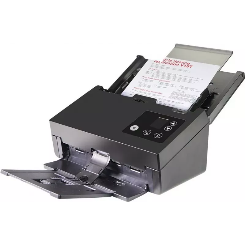 Avision AD370N dvipusis dokumentų skaitytuvas - 70 ppm, 600 dpi, ADF 100 lapų, Gigabit LAN, USB 3.2 Gen 1