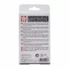 SAKURA Pigma Micron Fineliner rašiklių rinkinys, 8 dalių, juodas, įvairūs antgaliai nuo 0,15 mm iki teptuko POXSDK8
